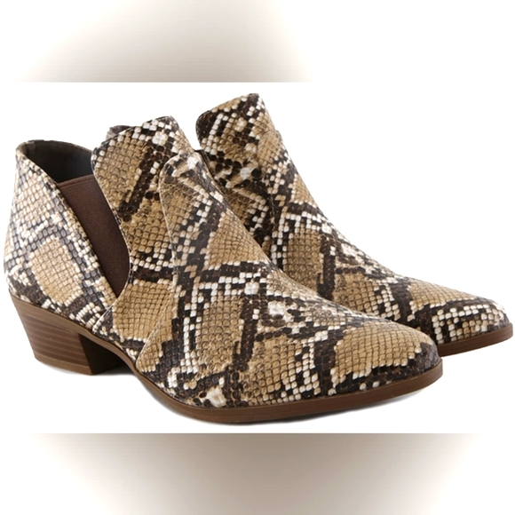 Qupid Salena-11x Snakeprint Bootie Sz.9 - Picture 12 of 12